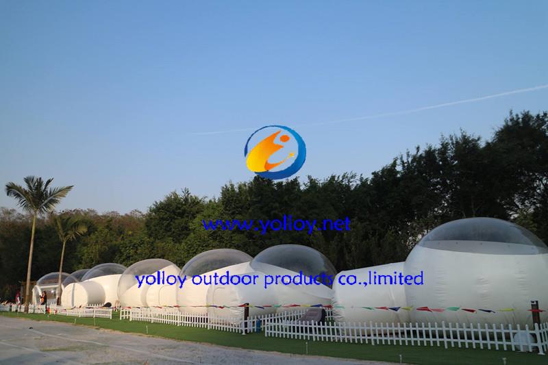 Inflatable Clear Outdoor Camping Bubble Lodge Tent