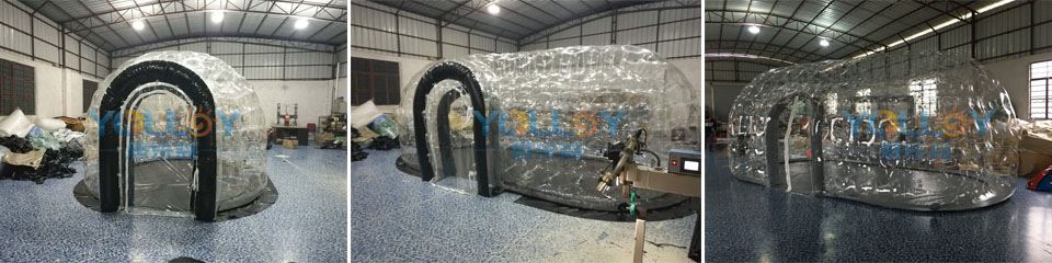 product-800-200 inflatable oval bubble tents