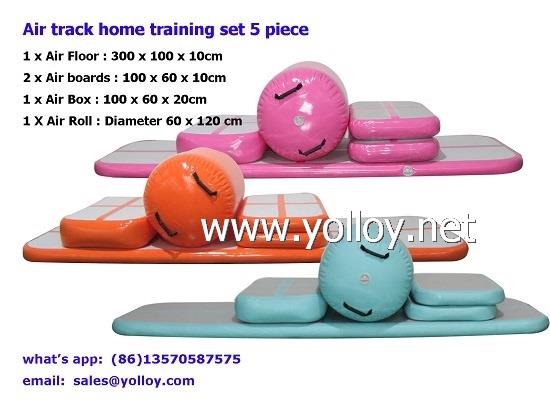 5 Pcs Dwf Inflatable Tumble Air Track For Gymastic