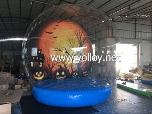 Kula śnieżna Halloween Z Nadmuchiwaną Podstawą